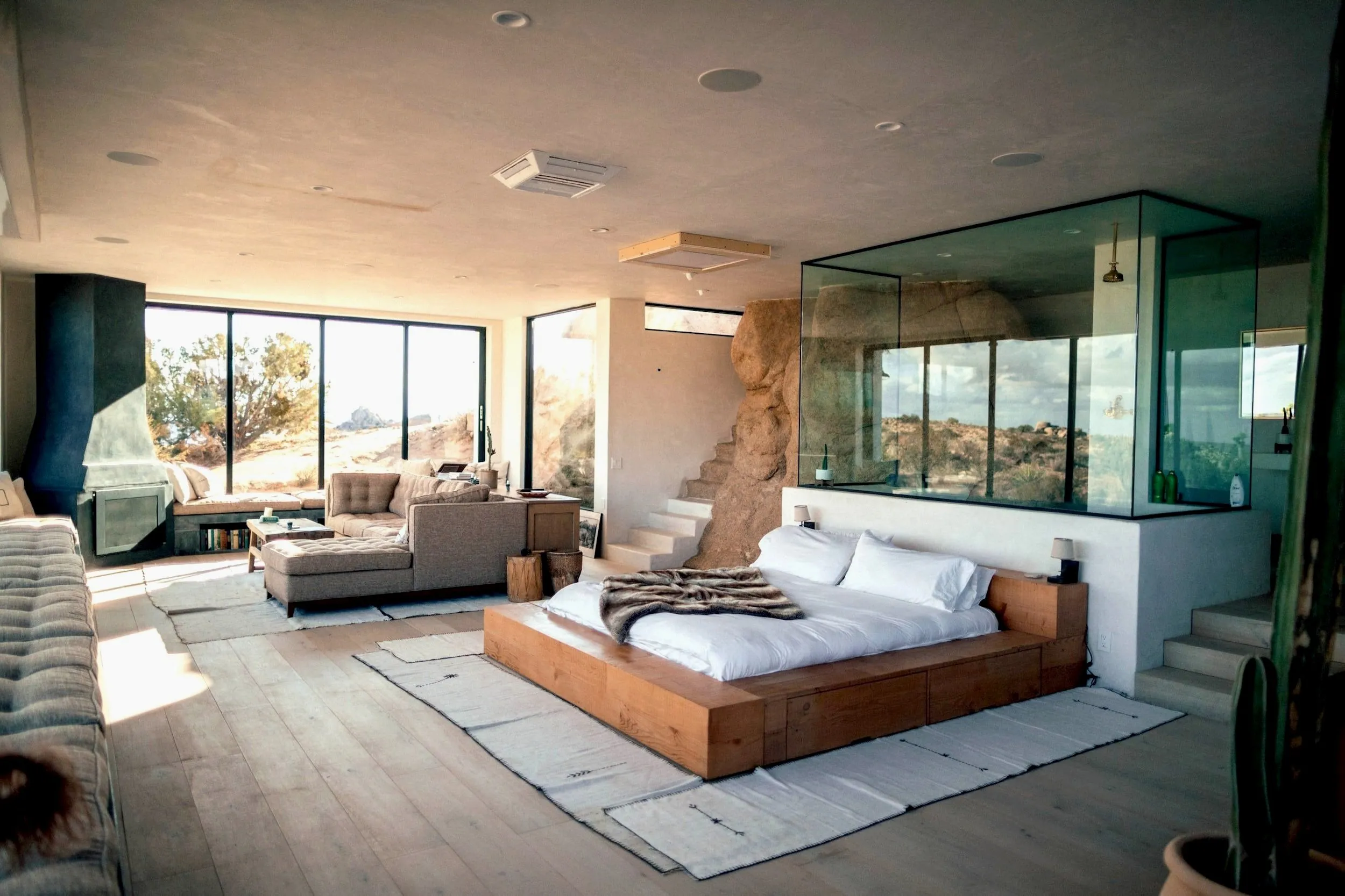 Luxury hotel suite